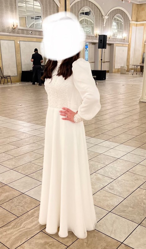 Beautiful Custom Ivory Gown for Sale