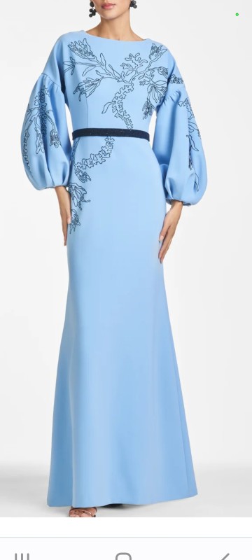 Elegant Sachin & Babi light blue dress for sale