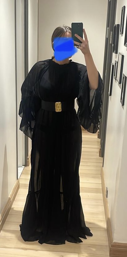 Stunning Black Gown Diamond For Eden for sale