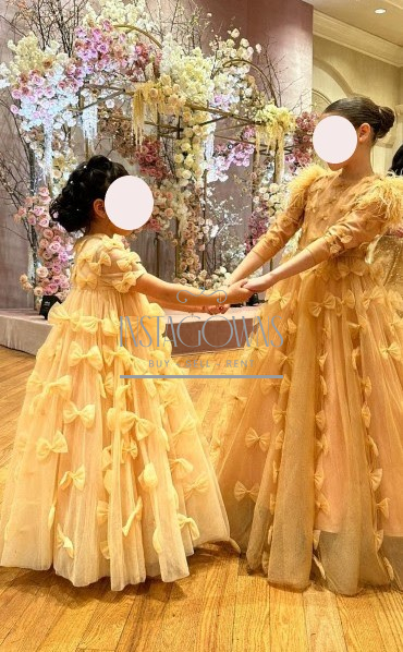 Stunning sora frank Blush girls gowns for sale