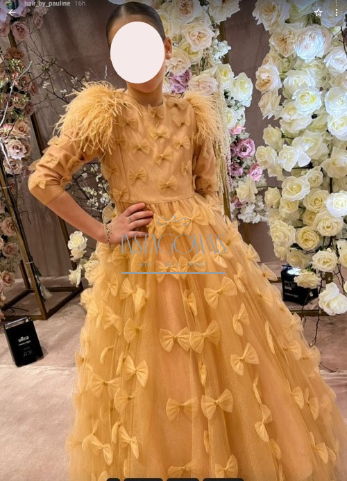 Stunning sora frank Blush girls gowns for sale