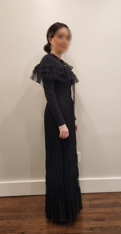 Gorgeous black Raquels couture dress for sale
