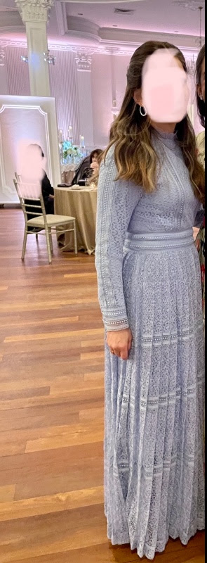 Beautiful Blue lace gown for sale