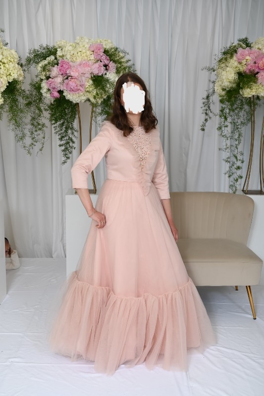 Elegant Custom Gown For Sale