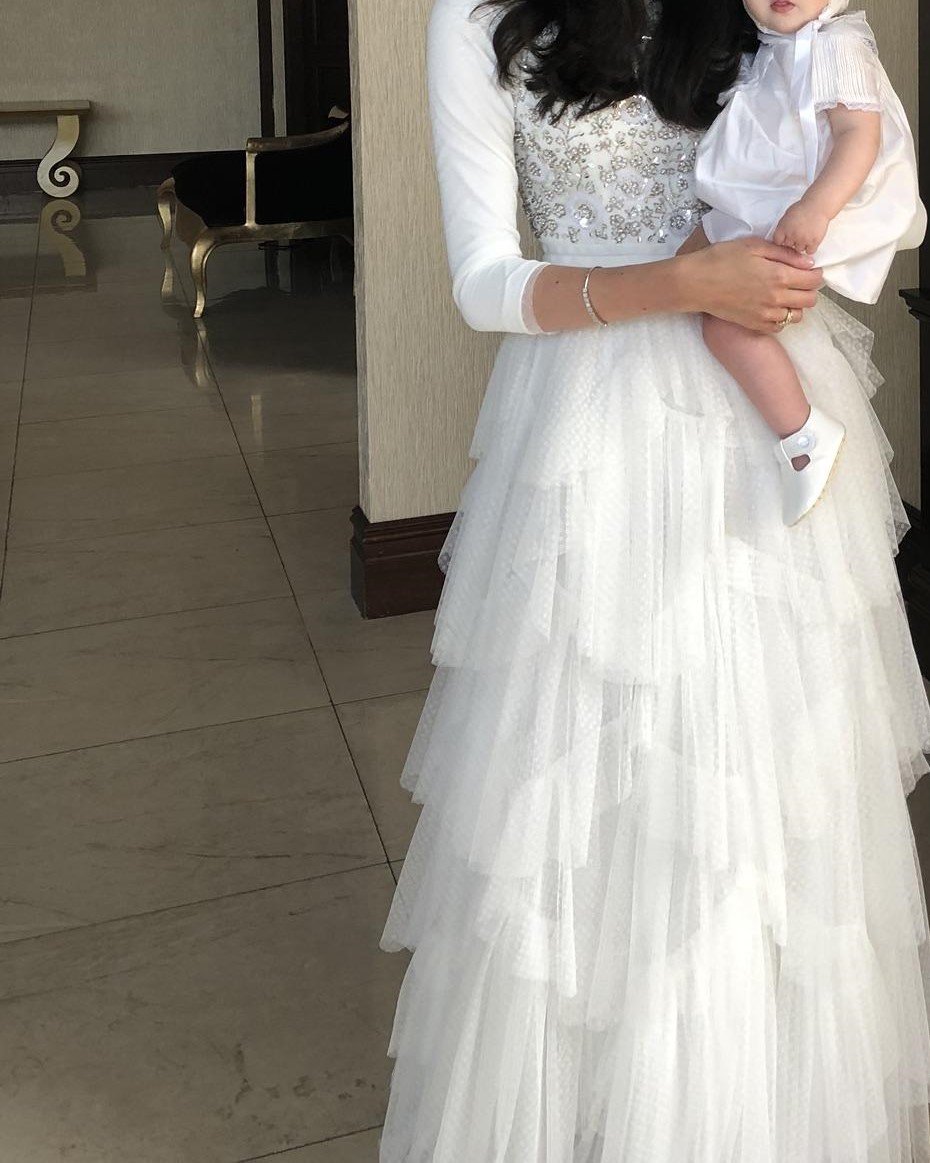 Needle & Thread Sister of the bride/ groom ivory gown for sale