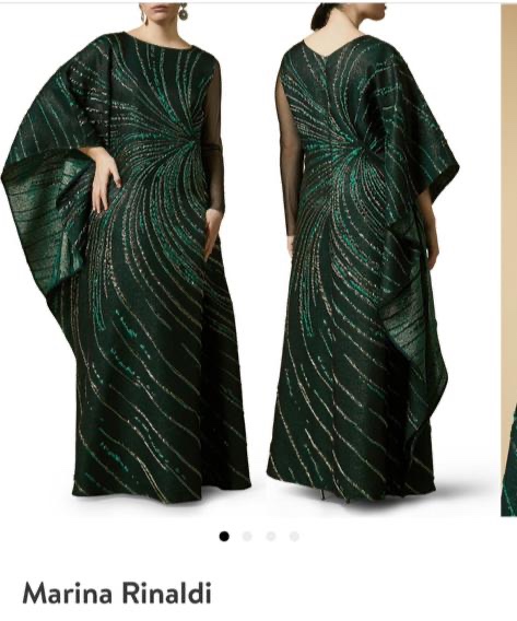 Stunning Green Mother of Bride/Groom Gown for rent/sale