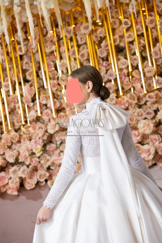 Magnificent Avigail Rumpler Sister of the Bride White Gown for sale