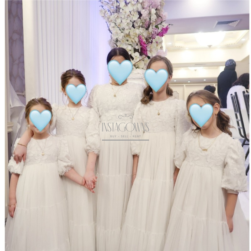 Beautiful White Girls Gowns for Rent