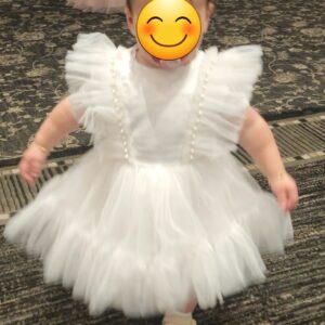 Beautiful white toddler gown for sale