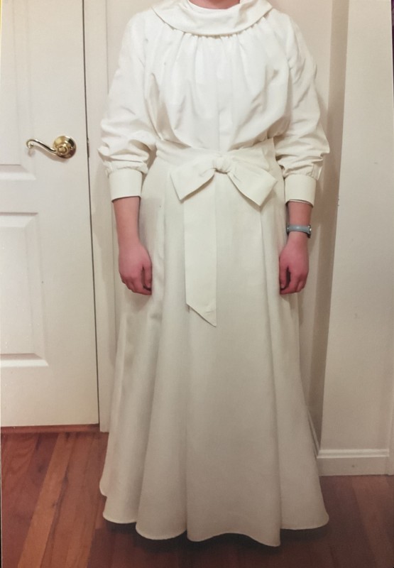 Young sophisticated Alexander Mqueen two piece (dress look) for rent/sale