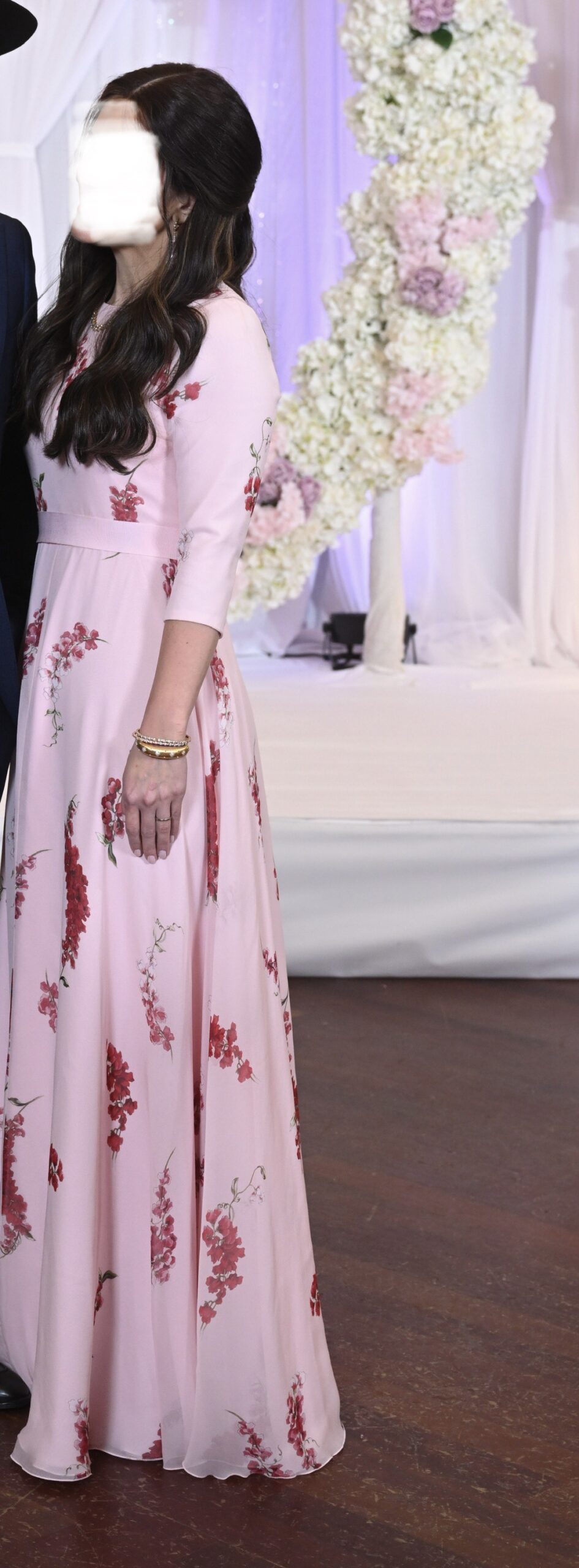 Beautiful Designer Giambattista Valli Pink Gown For Sale