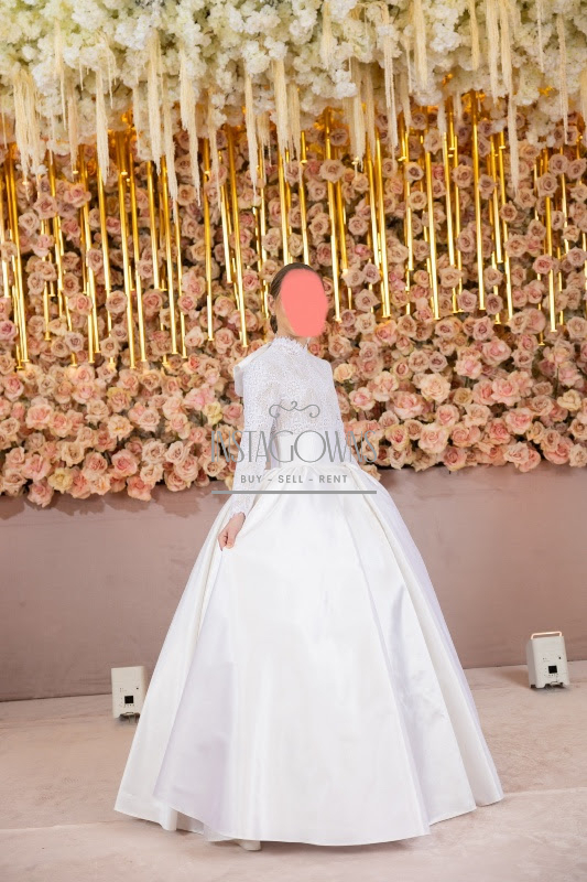 Magnificent Avigail Rumpler Sister of the Bride White Gown for sale