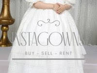 magnificent girls ivory lace custom gowns for sale