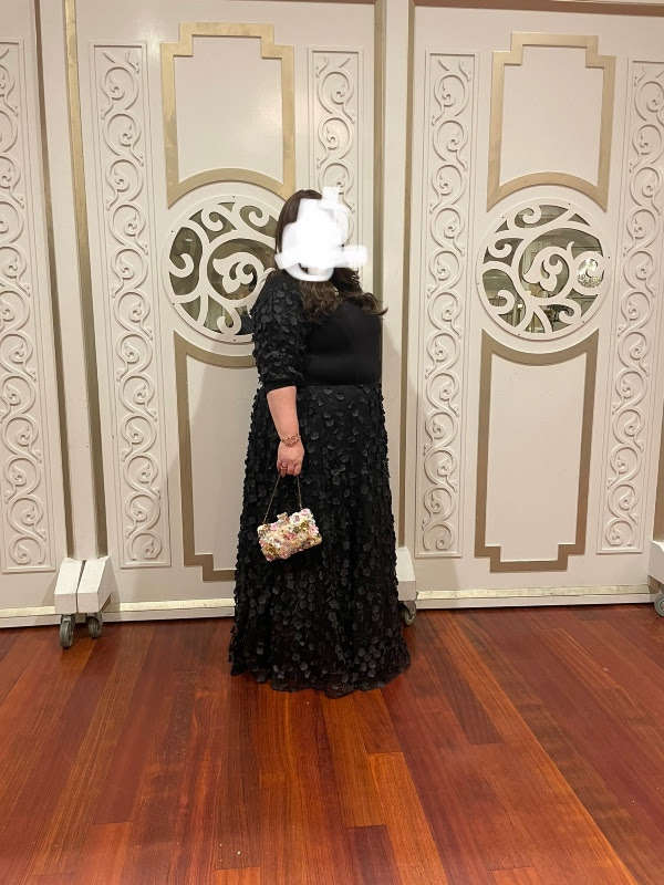 Plus Size Black Gown for Sale