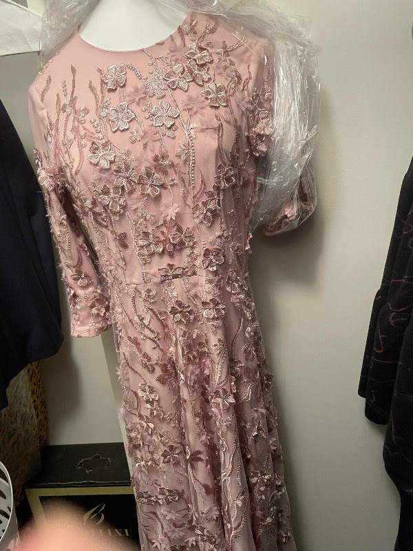 Elegant sister of the bride pink gown for rent/sale – Instagowns