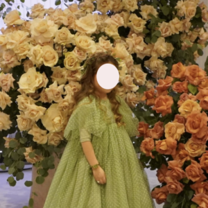 Gorgeous sage green tulle gowns for rent/sale