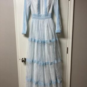 Elegant light blue gown for sale