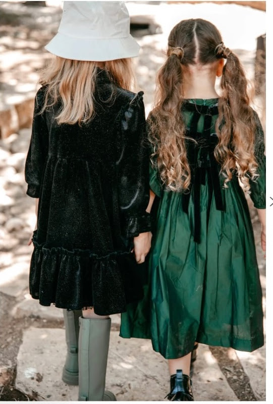 Green taffeta midi party dresses for sale