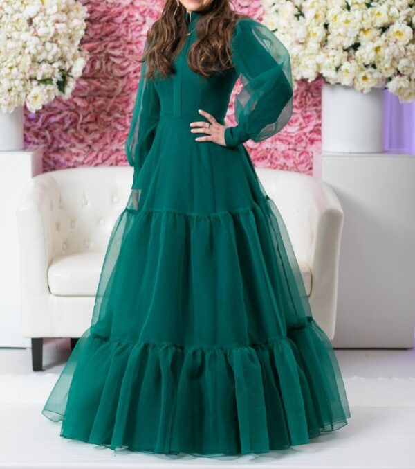 Beautiful Exquisite Green gown for sale