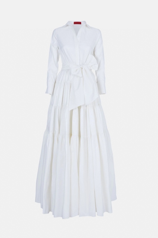 Carolina Herrera Off White/ivory gown for sale – Instagowns