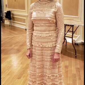 Gorgeous Carolina Herrera beaded gown for MOTB for sale