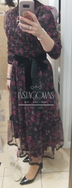 chain black dress Long Metal Detail Vegan Leather Pink sings and soars YGroup_colourway-petacontrast Size:EU 42