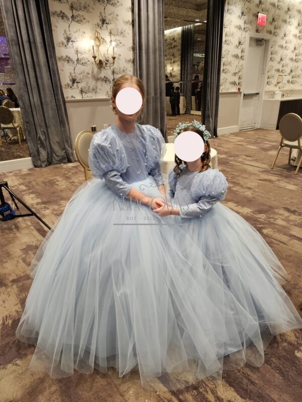 Girls tulle gowns for sale