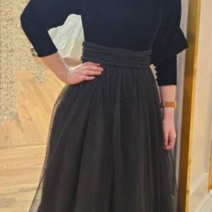 Beautiful black gown for sale - see detailed description