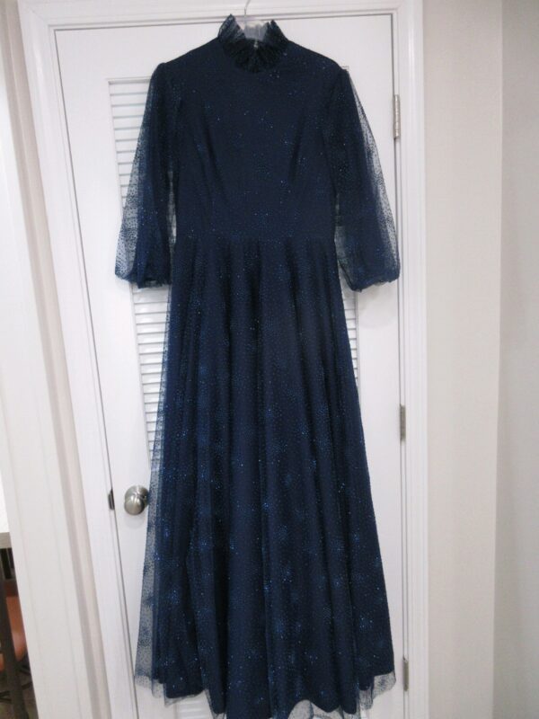 Elegant Navy Blue Gown for Sale/Rent