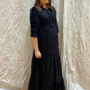 Stunning new lace maternity gown for rent
