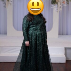Gorgeous slenderizing sister/mother of the bride gown for sale