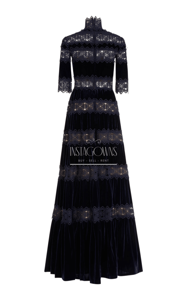 Costarellos Navy Gown for Sale