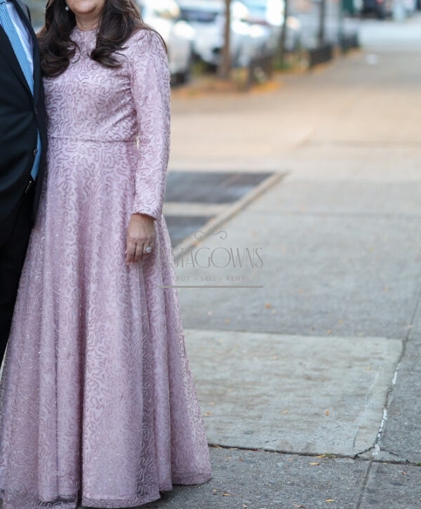 Magnificent Pink/Blush Gown For Rent/Sale