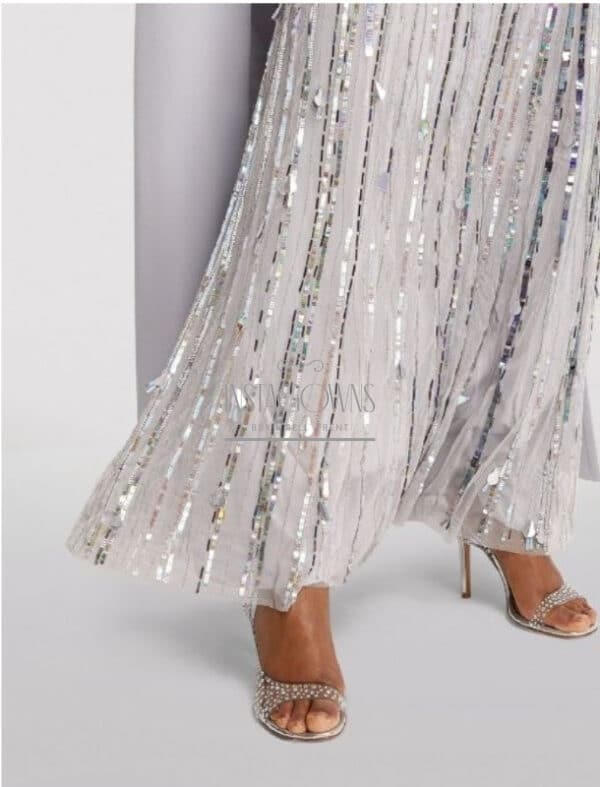 Stunning Jenny Packham Cape Gown For Sale