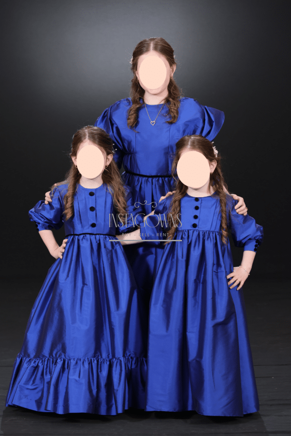 Royal Blue Girls Gown for sale