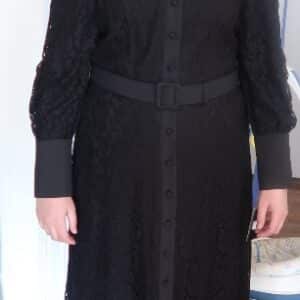 Exquisite Black Lace Gown For Sale or Rent