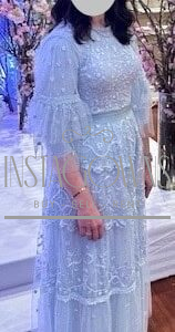 Needle & Thread Light Blue Gown for Sale
