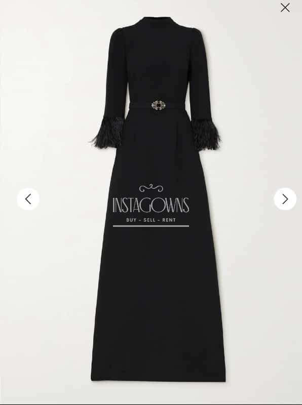 Stunning Andrew GN black gown for sale – Instagowns