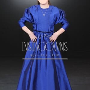 Royal Blue Girls Gown for sale
