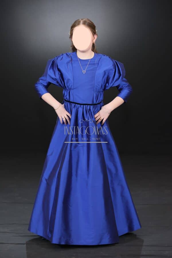 Royal Blue Girls Gown for sale