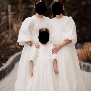 Beautiful Ivory Kids Gowns for sale
