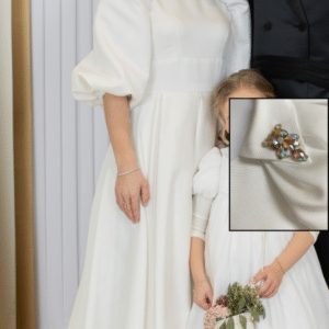 Custom Made White Sister of the Bride/Groom Gown for Sale