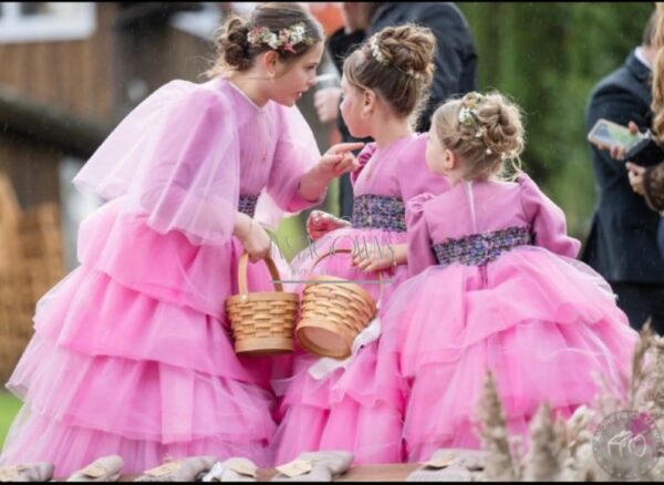 Bubbly pink gowns for sale