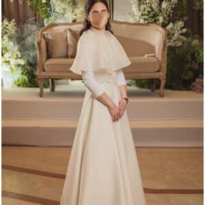 Exclusive magnificent Ivory custom Gown for sale