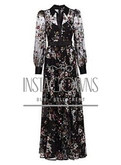 Beautiful floral gown for sale