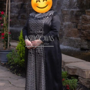 Beautiful custom made plus size gown