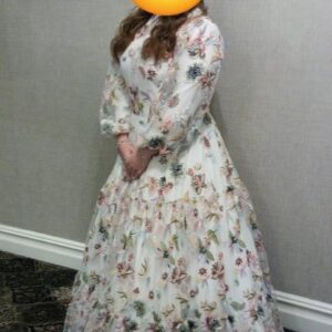 Exquisite Worn Once Gown for sale
