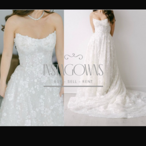 Amalia Carrera Gown US 4 for sale or rent