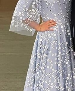 exquisite light blue sister of the bride gown for sale