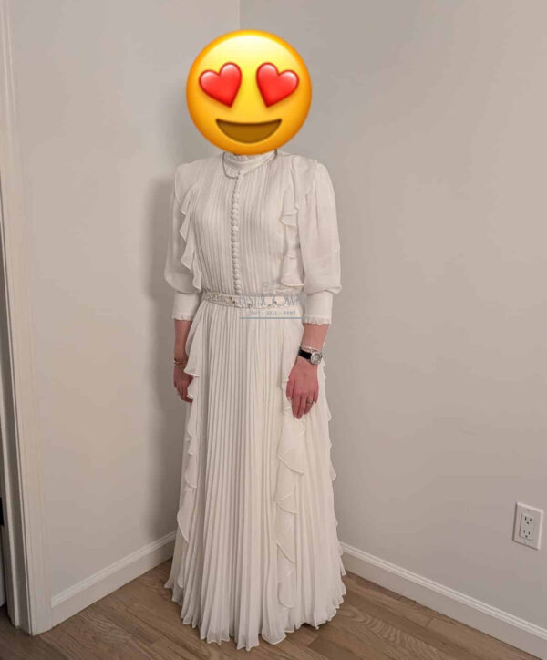 Sophisticated White Dress for sale